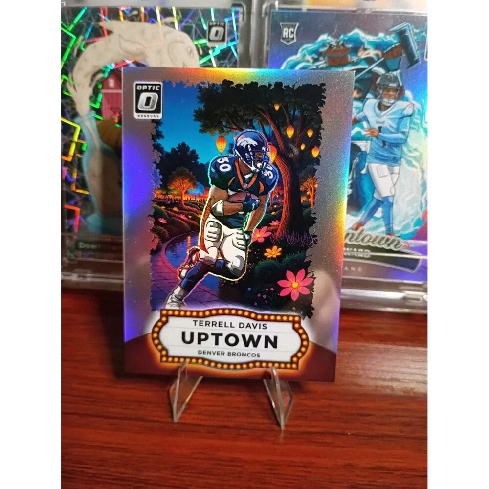 2025 Panini Donruss Optic - Uptowns Terrell Davis #19 Pack Fresh
